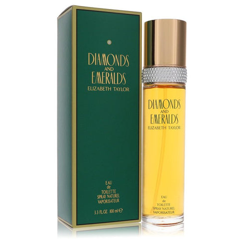 DIAMONDS & EMERALDS by Elizabeth Taylor Eau De Toilette Spray 3.3 oz for Women